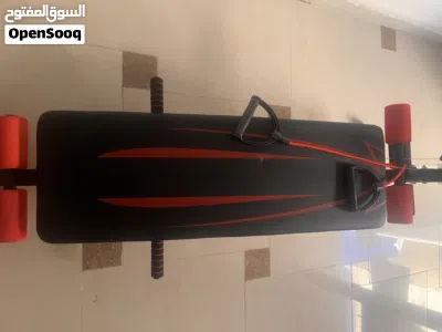 طقم دامبل كروم 20 كيلو مع وصلة بار + بنش مائل 2