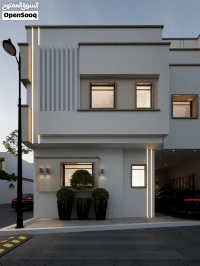 عمارة للبيع 3 شقق مفصولات نظام فيلا واجهتين 2