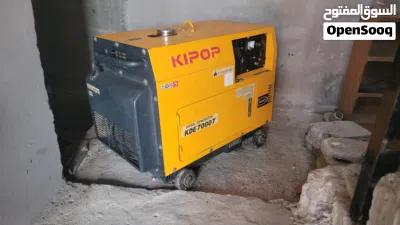 ماطور كهرباء ديزل كيبور 5 كيلو وارد اسحاق شبه جديد مستخدم 1400 ساعه فقط نظيف جدا 2