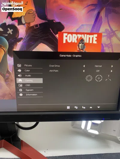 شاشة قيمنق Acer KG251Q احترافية 165Hz و 0.5ms نظيفة جداً 3