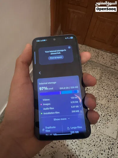 كزيوني a54 للبيع بباكوه 256 جيجا جهاز الله يبارك ولا عيب ولا خبشة مستحيل تلقا سعر زيه في نظافته 4