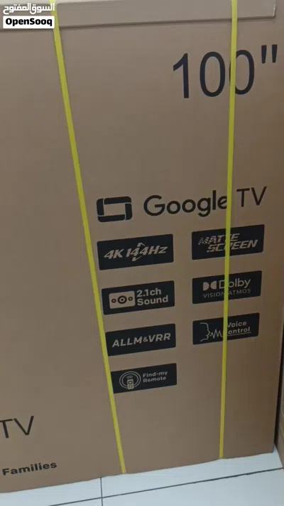 SKY WORTH 100" GOOGLE 4K QLED TV MODEL 2025 4
