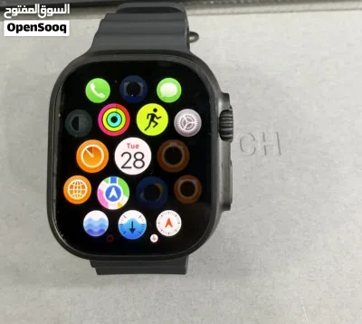 Apple Watch Ultra 3 49MM GPS + Cellular black titanium used. 4