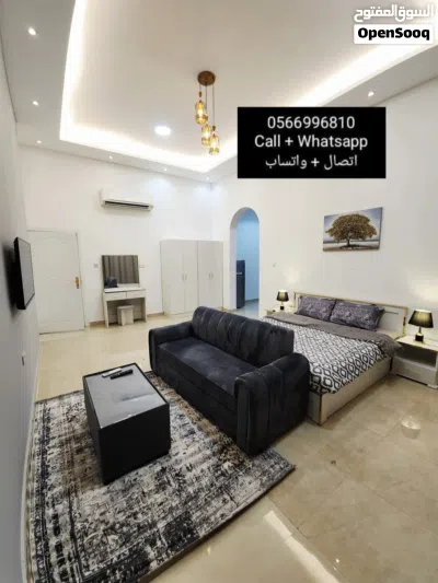 للايجار استديو مفروش ضمن فيلا في منطقة الهيلي 2400 شهري شامل 2