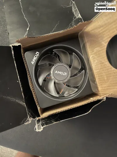 مروحه فقط (مبرد) معالج AMD Rayzen 7 3700 X غير مستعمله لكن العلبه مفتوحة. 2