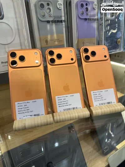iPhone 17 Pro Max 256GB Orange استخدام خفيف جداً 3