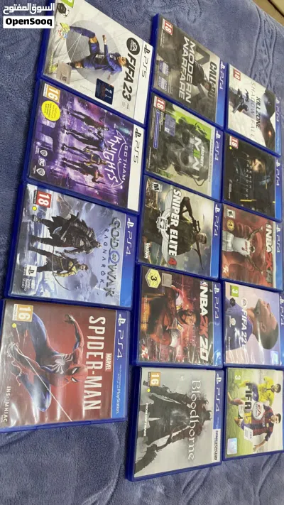 دسكات بلايستيشن 5 و 4 للبيع 3