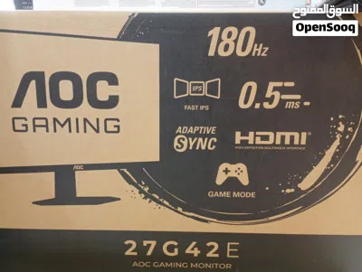 شاشة العاب AOC 27 بوصة - 180Hz - زمن استجابة 0.5ms Fast IPS (جديدة) Brand New AOC 27" Gaming Monitor 2