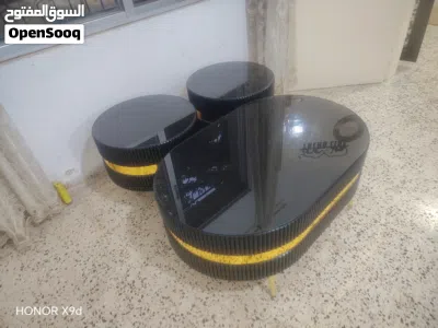 طاولات جانبية لون اسود 3