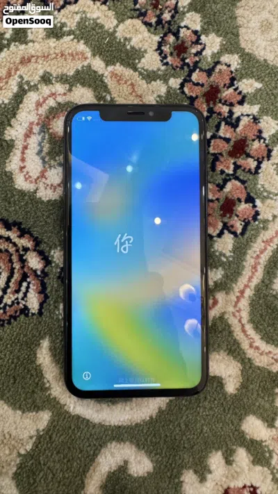 ايفون x في حاله الوكله نظيف جدا 2