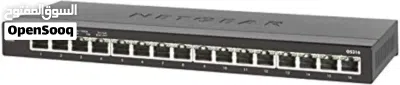 NETGEAR GS316 16-Port Gigabit Ethernet Network Switch I 2
