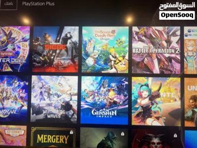 للبيع حساب سوني ps 4