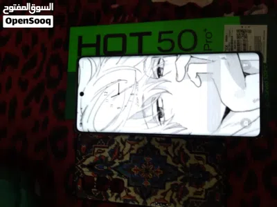 انفنكس هوت 50 برو بلاص جهاز شرط الفحص اذا بي زلغ يرجع جهاز شاشه منحيه كامل ملحقاته 2