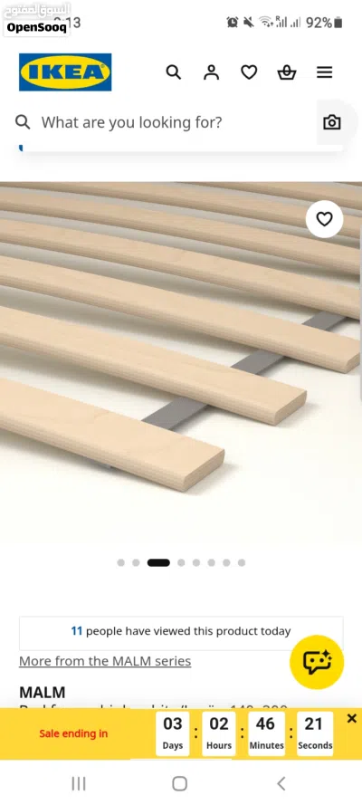 Ikea double bed 4