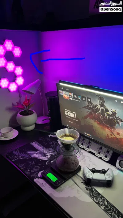 اجهزه بلستيشن 5 مع اضائه 3