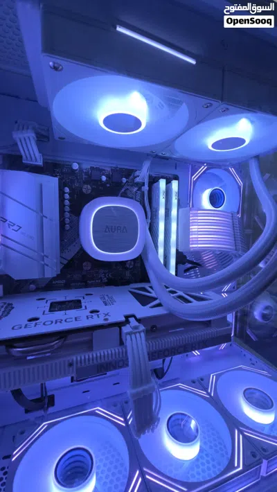 White snow Gaming PC 4
