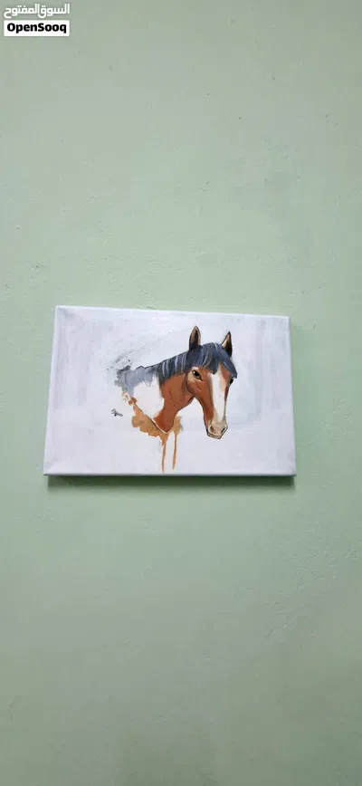 لوحة رسم حصان بمقاس 20cm×30cm سعر قابل للتفاوت 3
