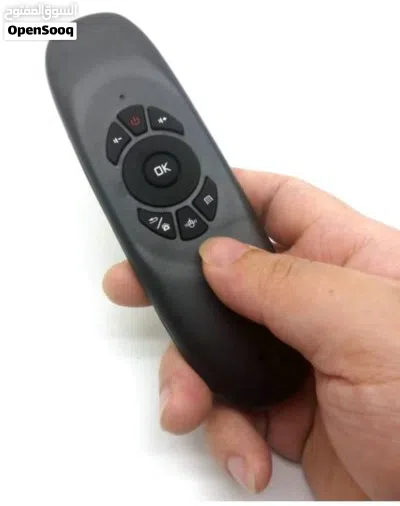 ماوس هوائي لاسلكي وجهاز تحكم للشاشات الذكية Windows & Androud /TV BoX / Smart 4
