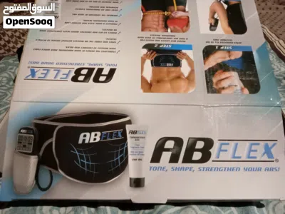 هذا الجهاز هو ABFLEX Ab Toning Belt، وهو عبارة عن حزام إلكتروني مخصص لتحفيز وشد عضلات البطن والظهر 2