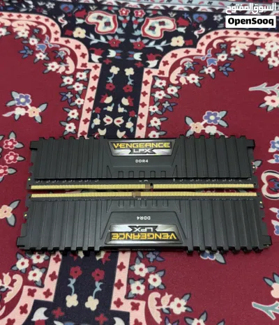 RAM Corsair Vengeance LPX 16GB 2x8 DDR4 رامات كورسير نظيف ويوجد شحن 4
