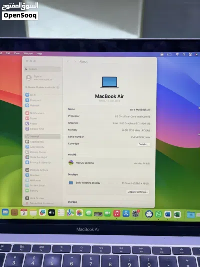 MACBOOK AIR 2019 2