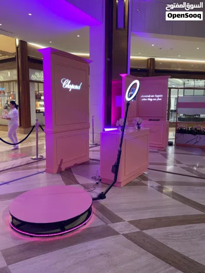 للبيع جهاز تصوير 360مع ستاند 2