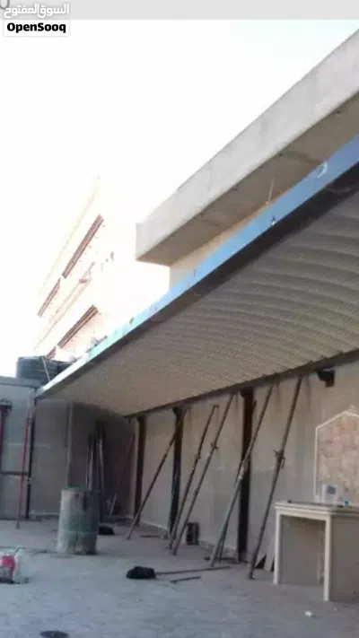 ورشة حدادة و مظلات و سياج 2