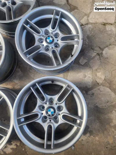 جنط bmw e39 M-Tech 5 حبات بيركب على وطواط 520 e36 e46 e34 4