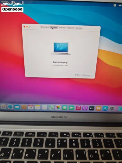 MacBook Air 2013 Core i7 RAM 8GB SSD 256GB بحالة ممتازة 4