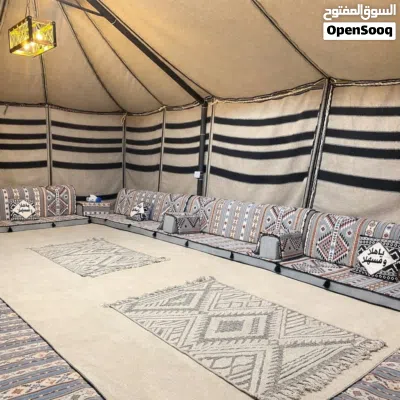 خيام كتان و شعر ابيض للبيع 3