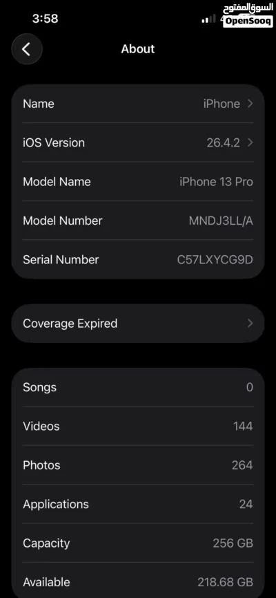 Iphone 13 pro used 2
