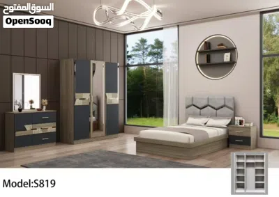 BRAND NEW BEDROOM SET BED SIZE 120X200 غرفة نوم جديدة تمامًا، مقاس السرير 120×200 2