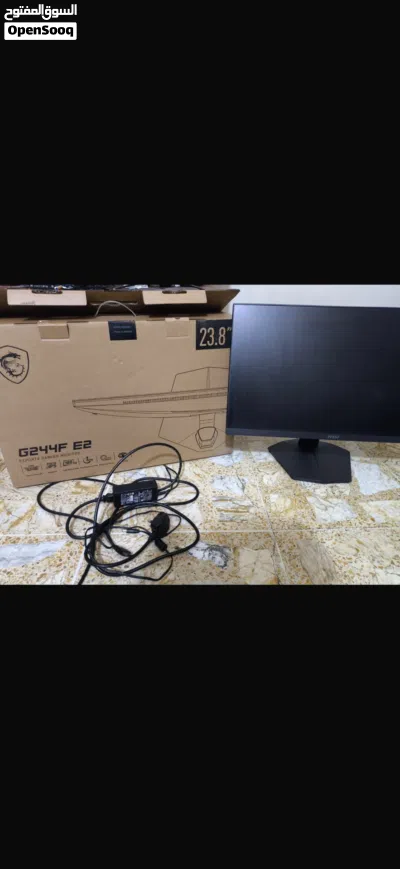 شاشه كيمنك msi نضيفه استخدام قليل الحجم 24 الهرتزيه 180فول اج دي السعر 130قفل الله شاهد اخو جديده 4