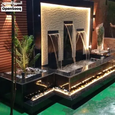 حدائق ميراكل جاردن لتصميم النوافير والشلالات وتنسيق الحدائق 2