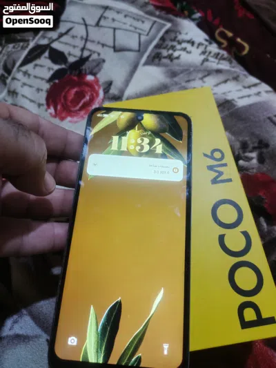 بوكو m6 للبيع مبدل شاشه وظهر بيه فطور مشتريه ب 245 الف انطي بيه سعر مالت الله وبل عافيه مكاني بصره ر 2