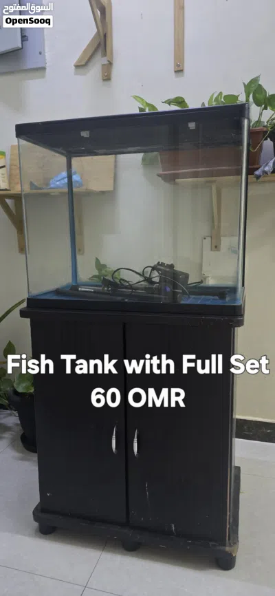 Fish Tanks Available with Full set of 2. price of individual listed in images 2