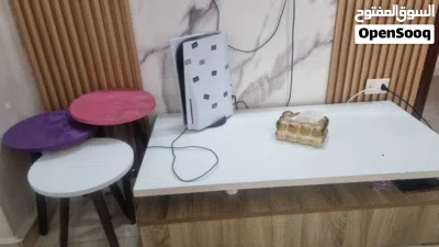 طاولات عدد3 وطاولة كبيرة للبيع 2