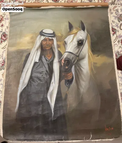 Iraqi painting original لوحة فنية عراقية اصلية 2