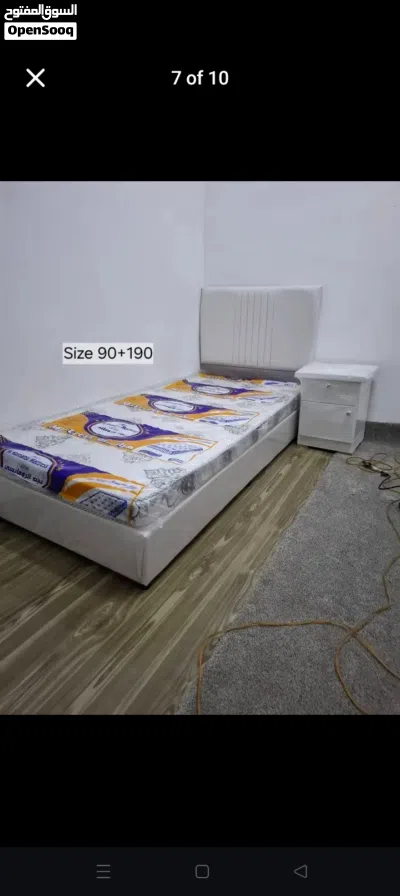 stel bed takiya mattress cabinet pillow delivery free all Riyadh City 4