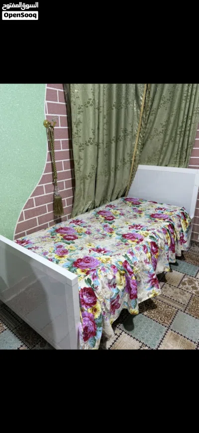 سرير نفر ركم قوي جداً نجارة متوفر منه اثنين ولواحد ب 125 3