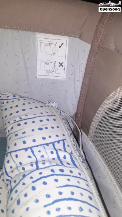 Chicco The Next 2 Me co-sleeper crib has 6 adjustable height levels للبيع سرير أطفال ماركه شيكو. 3