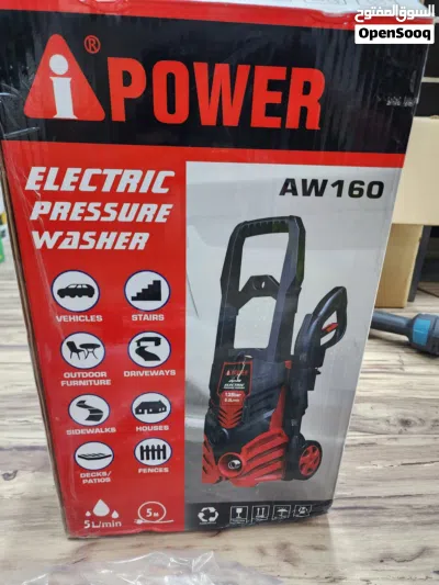مكينة غسيل سيارات شركة اي بور iPOWER الامريكية جودة ممتازة 150 بار 1600 واط 3