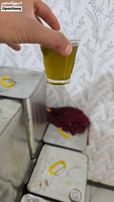 زيت زيتون جبلي بكر ممتاز عصرة أولى على البارد من جبال عفرين 3