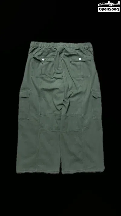 Baggy Dark green cargos pants 3