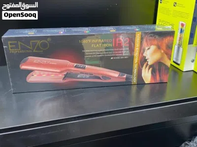 كاوي شعر الاصلي ستريتنر كاوي مملس شعر انزو حراره ENZO 1080 ستريتر مكوى الشعر تمليس شعر سشوارات تسريح 3