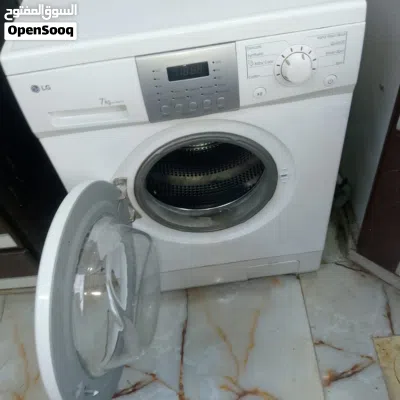 غساله الجي لون ابيض سعة 7كيلو 3