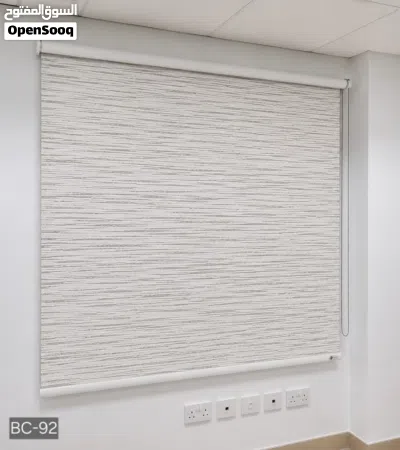 Roller and Zebra Blinds – Sun and Heat Insulation ستائر رول وزيبرا عازل للشمس والحرارة 2