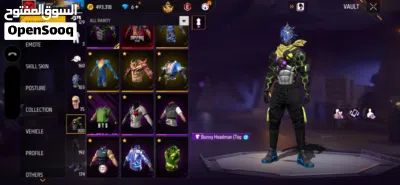12 evos Stacked account with old emotes and old bundles full access 4