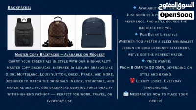 Luxury Branded Bags, Wallets, Suitcases and Backpacks. 3