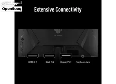 شاشة يوجد فيها سبيكر شاشة قيمنق Asus TUF Gaming VG249QM5A بمعدل تحديث 240H 2